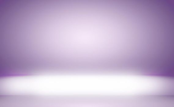 Studio Background Concept - abstract empty light gradient purple studio room background for product. Plain Studio background