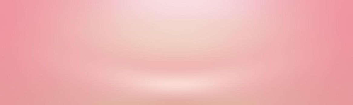 Abstract empty smooth light pink studio room background, Use as montage for product display,banner,template