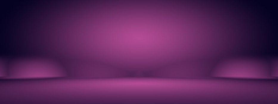 Studio Background Concept - abstract empty light gradient purple studio room background for product