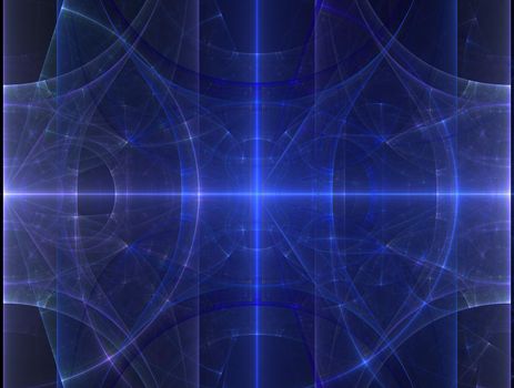 Imaginatory lush fractal texture image abstract background