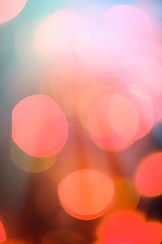 Colorful blurry lights - abstract background, bokeh overlay defocused design concept. Colour your imagination