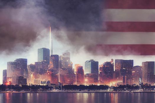 911 Patriot Day USA Background, Never Forget World Trade Centre Digital art wallpaper.