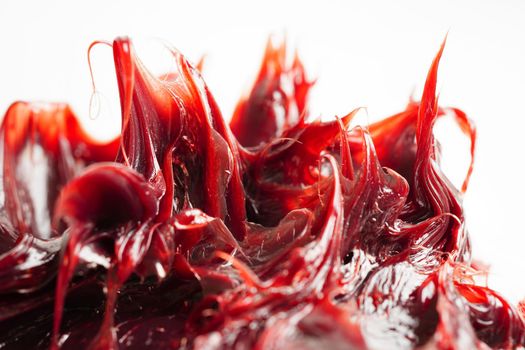 Grease, red excellent water resistance synthetic lithium complex grease for moving path and machinery lubrication for automotive and industrial.