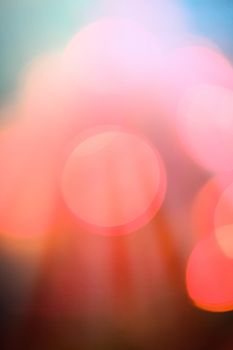 Colorful blurry lights - abstract background, bokeh overlay defocused design concept. Colour your imagination