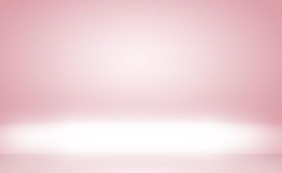 Abstract empty smooth light pink studio room background, Use as montage for product display,banner,template