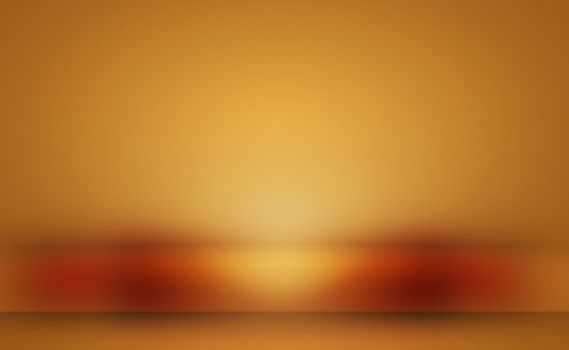 Abstract Luxury Gold yellow gradient studio wall, well use as background,layout,banner and product presentation