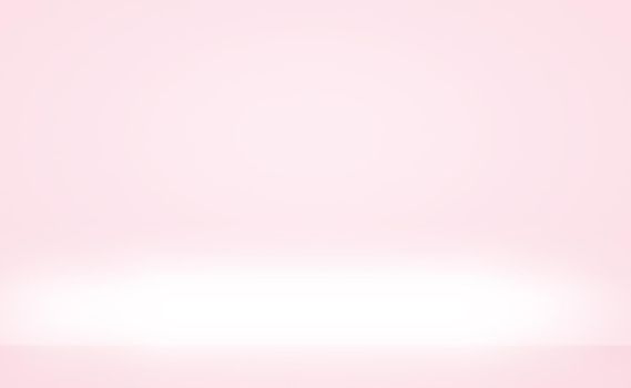 Abstract empty smooth light pink studio room background, Use as montage for product display,banner,template