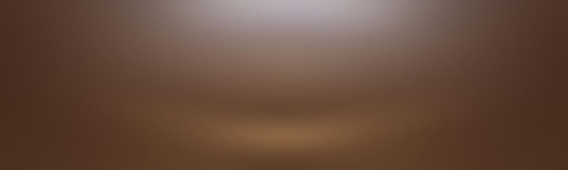 Abstract Smooth Brown wall background layout design,studio,room,web template,Business report with smooth circle gradient color.