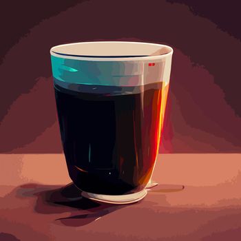 coffee cup illustration. i love coffee illustration.