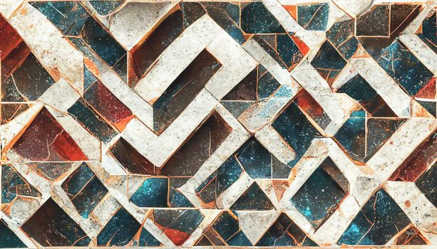 3D render abstract texture background series design for creative wallpaper or design art work. Creativity and imagination.