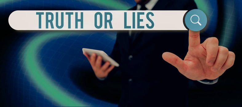 Inspiration showing sign Truth Or Lies, Business overview Decide between a fact or telling a lie Doubt confusion Blank Geometric Shapes For Business Advertisement And Promotion.