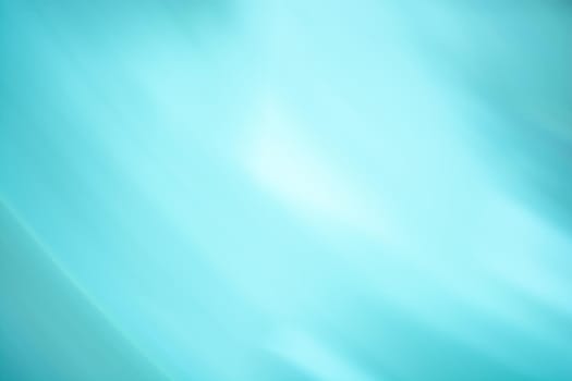 Turquoise blue background banner with white light in the middle. Lines and waves. Abstraction. Backdrop