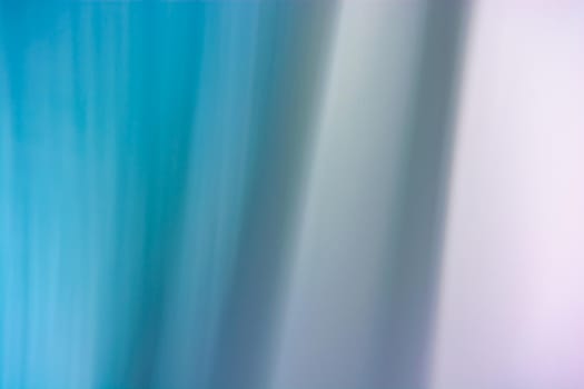 Abstract curtain in cold colors with soft blur. Stripes and gradient. Backdrop
