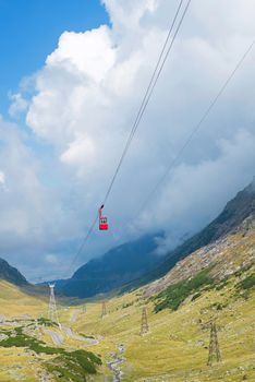 Transfagaras Highway, beautiful landscape of Romania