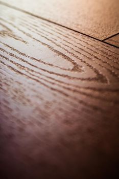 Flooring, new apartment and home renovation concept - Red wood texture, interior design