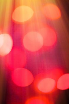 Colourful lights bokeh - abstract background, defocused overlay, bright colours concept