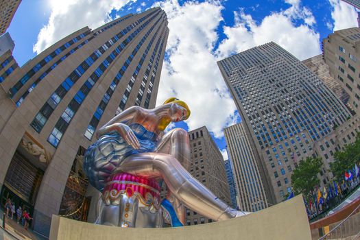 Image of Rockfeller Center (New York). Shooting Location: New York, Manhattan