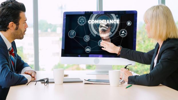 Compliance system for modish online corporate business to meet quality standard