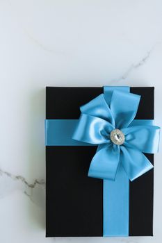 Romantic celebration, lifestyle and birthday present concept - Luxury holiday gifts on marble