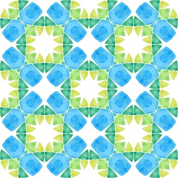 Tropical seamless pattern. Green unequaled boho chic summer design. Textile ready wondrous print, swimwear fabric, wallpaper, wrapping. Hand drawn tropical seamless border.