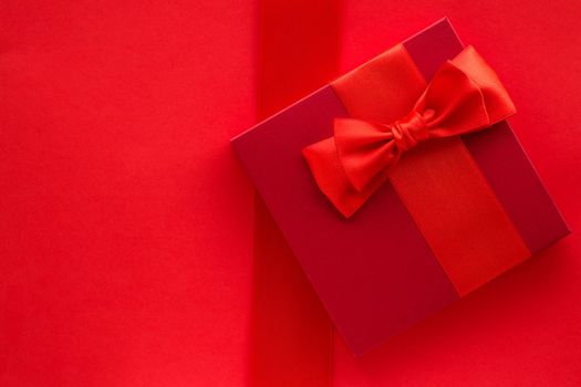 Romantic celebration, lifestyle and birthday present concept - Luxury holiday gifts on red