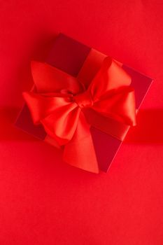 Romantic celebration, lifestyle and birthday present concept - Luxury holiday gifts on red