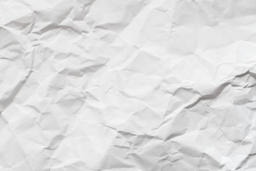 white and gray wide crumpled paper texture background