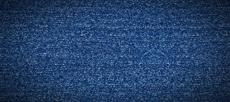 brand new blue jeans macro texture background. banner, panorama, wide shot