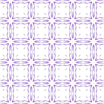 Organic tile. Purple quaint boho chic summer design. Textile ready excellent print, swimwear fabric, wallpaper, wrapping. Trendy organic green border.