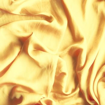 Luxury golden silk background texture - elegant fabric textures, abstract backgrounds and modern pastel colours concept