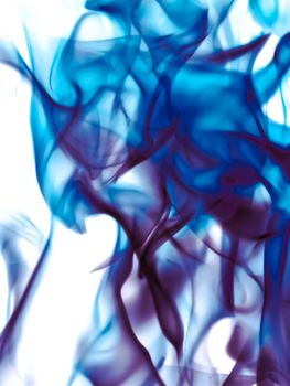 Technology, science and artistic flow concept - Abstract wave background, blue element for design