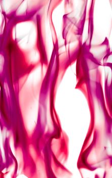 Technology, science and artistic flow concept - Abstract wave background, red element for design