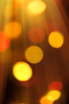 Colourful lights bokeh - abstract background, defocused overlay, bright colours concept