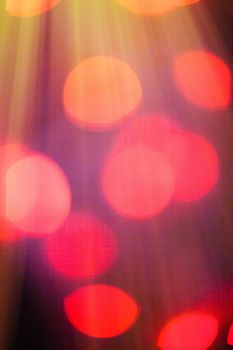 Colourful lights bokeh - abstract background, defocused overlay, bright colours concept