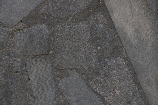 Old grey concrete textured wall, background