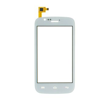 touchscreen touch glass, spare part for phone, isolated on white background