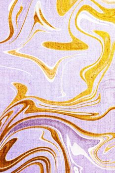 Interior design, home fabrics and wall decor concept - Marble texture textile background, abstract marbling art on canvas