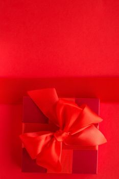 Romantic celebration, lifestyle and birthday present concept - Luxury holiday gifts on red