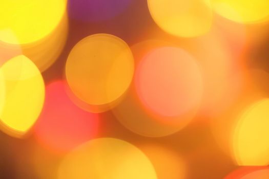 Abstract background, bokeh overlay defocused design concept - Light beams and sun flares