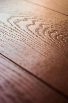 Flooring, new apartment and home renovation concept - Red wood texture, interior design