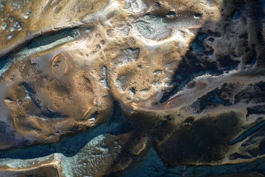 Bronze texture for backgrounds. Grunge metal background close-up
