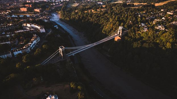 Clifton Suspension Bridge in Bristol. High quality photo