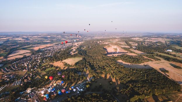 Bristol balloon fiesta, United Kingdom. High quality photo