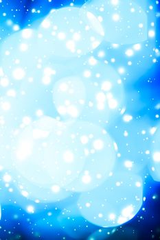 Sparkling bokeh, overlay design and cosmos texture concept - Abstract cosmic starry sky lights and shiny glitter, luxury holiday background