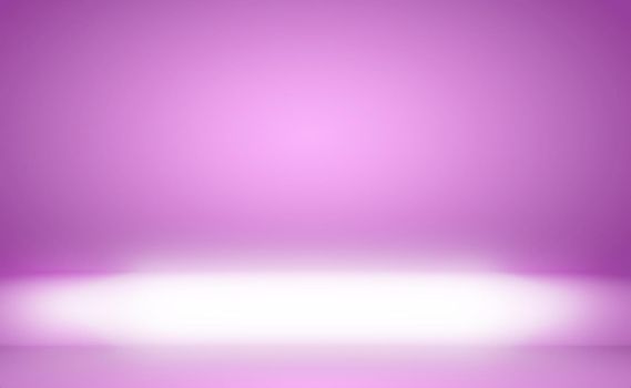 Studio Background Concept - abstract empty light gradient purple studio room background for product. Plain Studio background