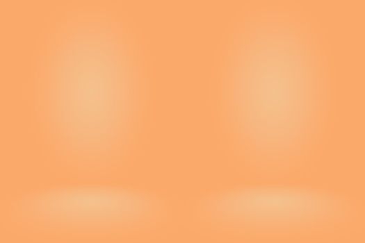 Abstract Smooth Orange background layout design,studio,room, web template ,Business report with smooth circle gradient color.