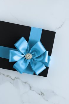 Romantic celebration, lifestyle and birthday present concept - Luxury holiday gifts on marble