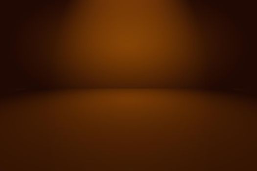 Abstract Smooth Brown wall background layout design,studio,room,web template,Business report with smooth circle gradient color.