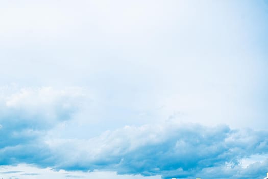 Beautiful white fluffys clouds sky background with blue sky background