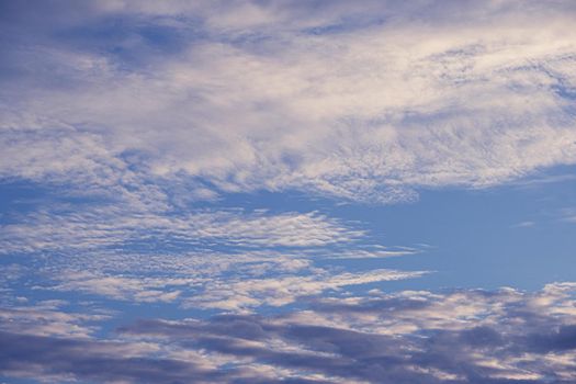 Beautiful white fluffys clouds sky background with blue sky background